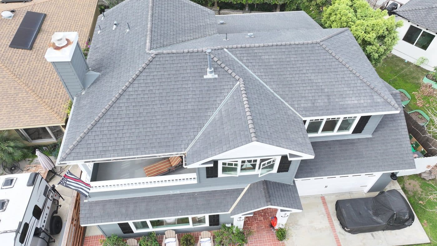 Shingle to Metal Roof Replacement — before