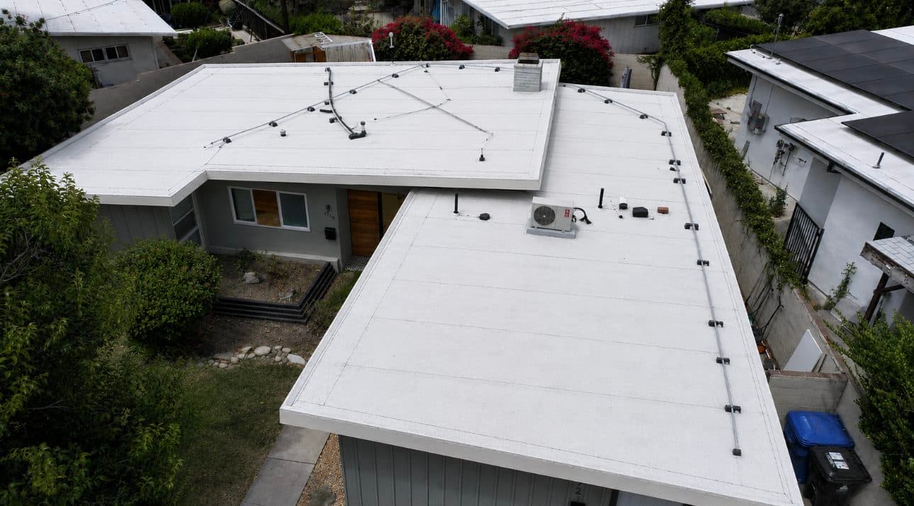 Flat Roof Replacement — after