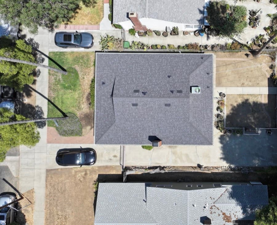 Completed Architectural Shingle Roof