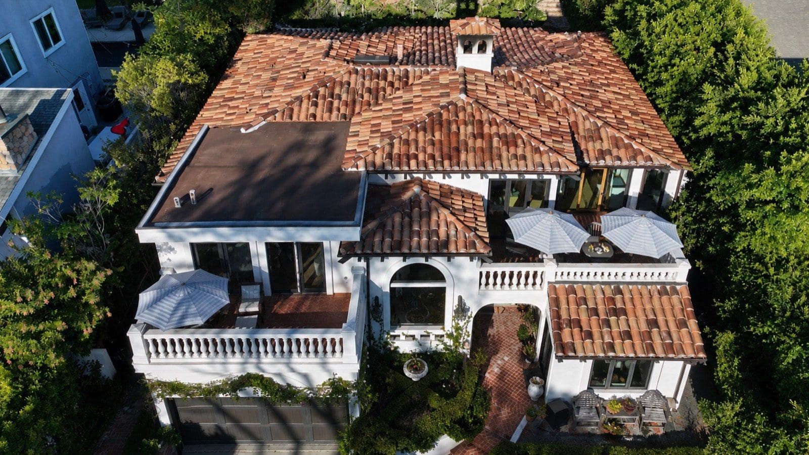 Tile roof installed by First Roofing Contractor on a Southern California home